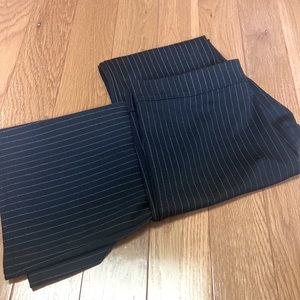 Pinstripe pants
